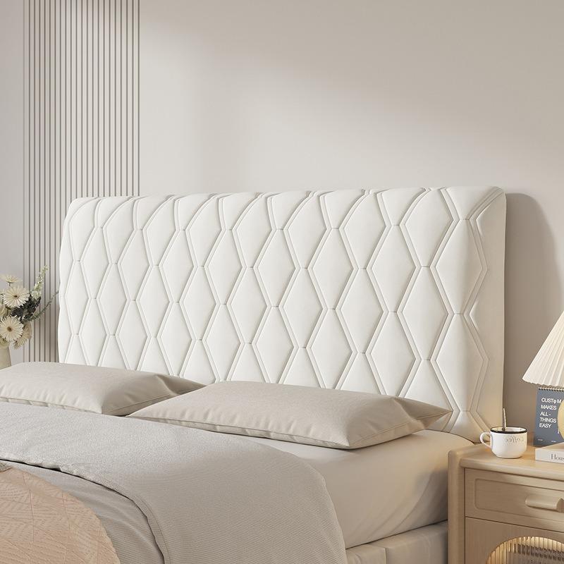 Cotton Warm Bed Headboard Cover Thickened Soft-package Bed Spread Backrest Anti-collision Universal Headboard Protective Cover