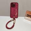 Ping An Joy Lanyard Suitable for Apple 16PRO New Year Mobile Case 15 Silicone 14 All-inclusive Anti-fall 7/8