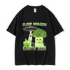 Florp Invasion Funny Alien Brainrot Cat Meme 2025 T Shirts Men Women Retro High Quality Fashion Oversized Cotton Tshirt Summer