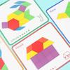 155 Pcs Wooden Pattern Blocks For Boys Girls Gift, Geometric Shape Pattern Set, Pattern Block Activity, Puzzles For Kids