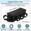 NEW HOT In Stock-Bicycle Bag Battery Controller Hanging Fixed Tube Frame Bike Bag Li- Storage Waterproof 32X9X10.5Cm Cyc