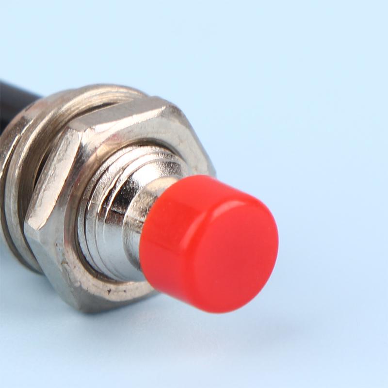 10Pcs Pbs-110 7Mm Momentary Push Button Switch Press The Reset Switch Momentary On Off Push Button Micro Switches