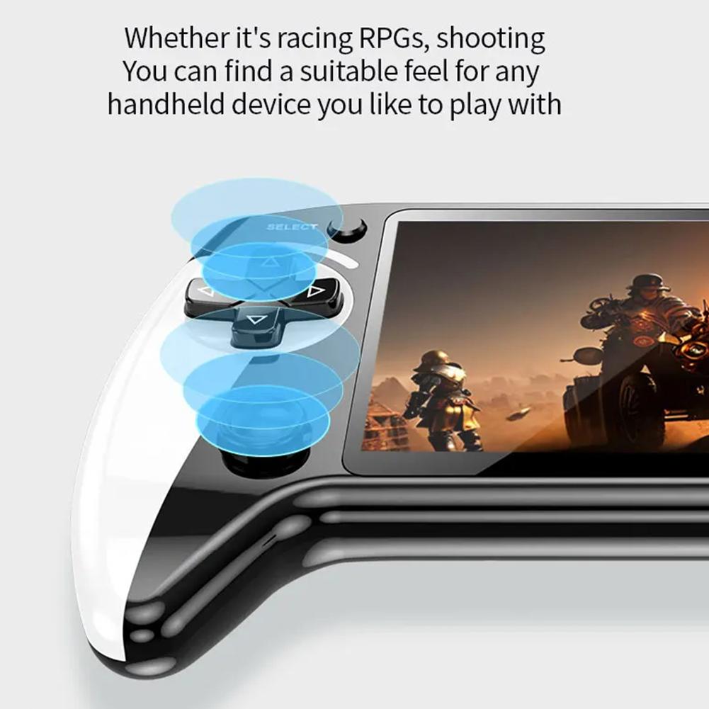 X9 Handheld Game Console 5.5Inch IPS Screen Retro Arcade Game Console Type-C Charging Electronic Game Player for Kids Gifts