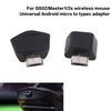 USB Micro to Type-C Adapter for G502/Master Wireless Mouse - Universal Head Replacement Repair Parts for Android