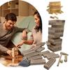 Icebreaker Wooden Stacking Toy Interactive Mind Game For Adults Couples' Bonding Activity