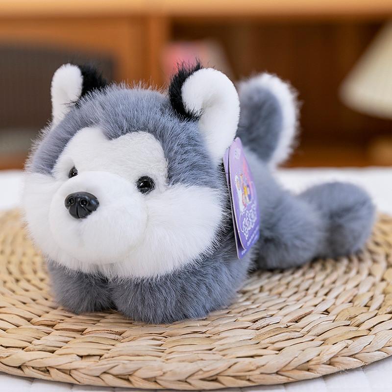 Sloth Capybara Husky Fox Raccoon Animal Plush Toy Doll Kids Room Gift Decoration