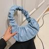 Korean One-Shoulder Pleated Dumpling Tote Bag