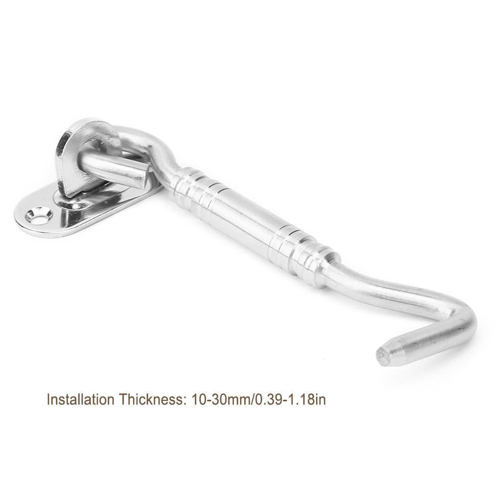 European Style Thicken Stainless Steel Door Window Latch Hook Holder Hardware Fittings