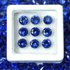 20 Pcs Natural Blue Sapphire Round Ring & Jewelry Gemstone CERTIFIED Lot 5x5 Mm Y-62150524