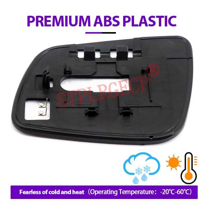 1 PC Door Wing Mirror Glass Heated Left Right Side Rearview Mirror Heating Accessories for Mitsubishi Lancer 2008-2014