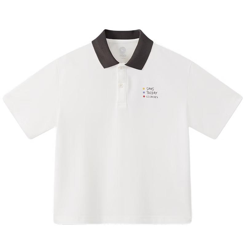MQD Boys Cool-Touch Color-Block Polo Shirt 150