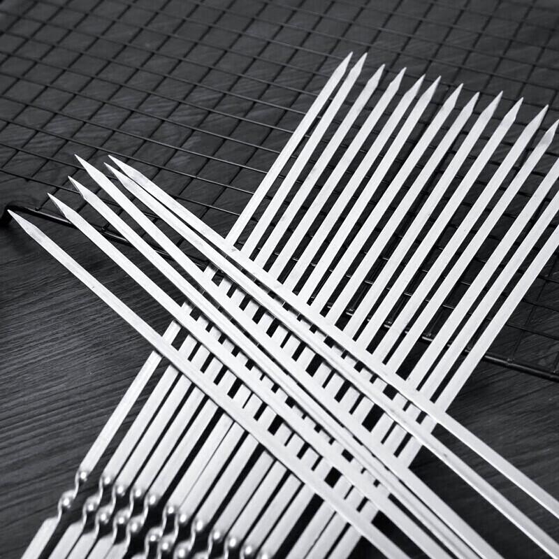 Suncojia 304 Stainless Steel BBQ Skewers