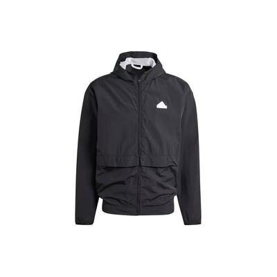 City Escape Full-Zip Hoodie Black Men Streetwear IR5192