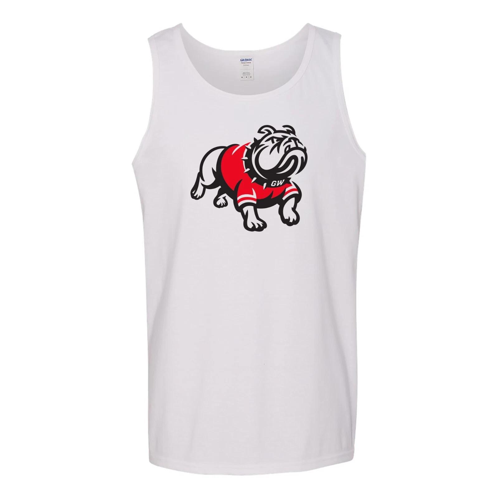 Gardner-Webb Bulldogs Primary Logo Tank Top - White 4XL