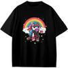 Vintage Funny Unicorn Ninja Anime Cartoon Gift Girls Boys Teens T-Shirt