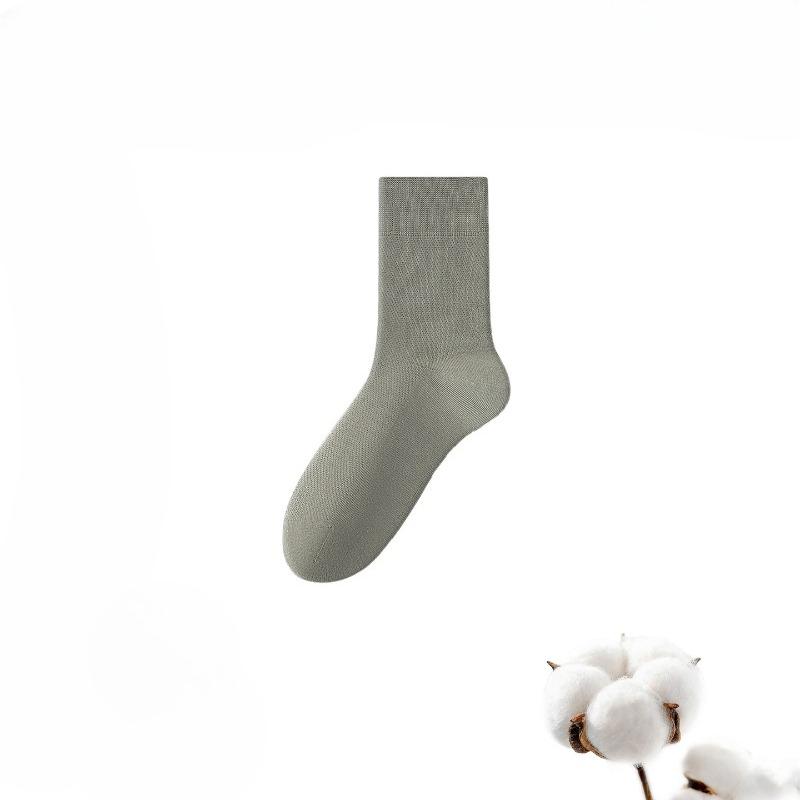 

Summer Mid-calf Cotton Thin Men s Socks for Sports, Long Tube Style, Odor-resistant Mesh Breathable Extra-large and Padded Cotton Socks 1 pair армія зелений колір