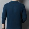 Men'S Knitted Polo Shirt, Warm Long Sleeved Sweater, Comfortable, Casual, Multi-Color, Business, Autumn And Winter, New Style,