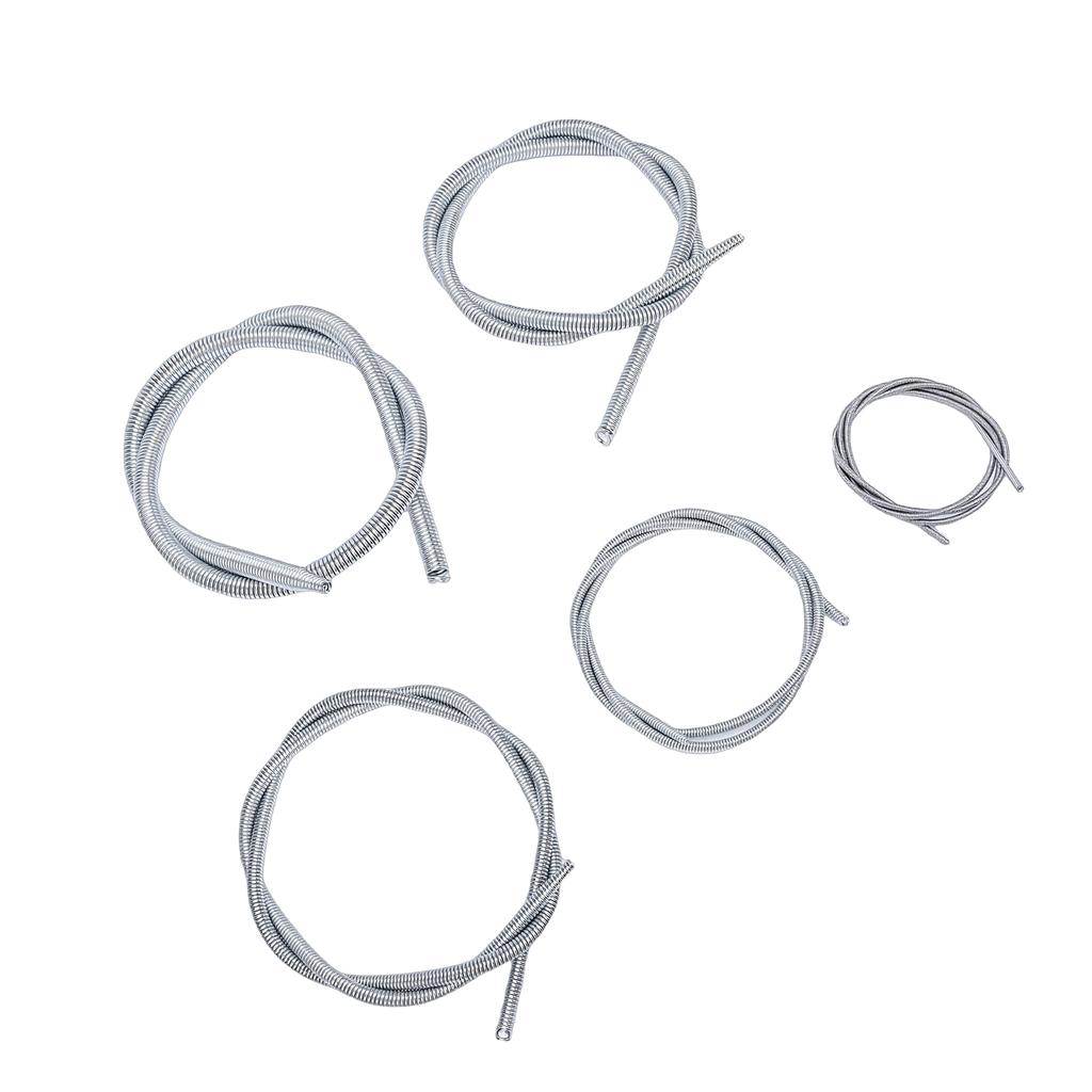 5 Peças Dobrador de Mola Interno para Tubo 1/4 pol 3/8 pol 1/2 pol 5/8 pol 3/4 pol Comprimento 1100mm Mola de Dobra Interna para Cobre