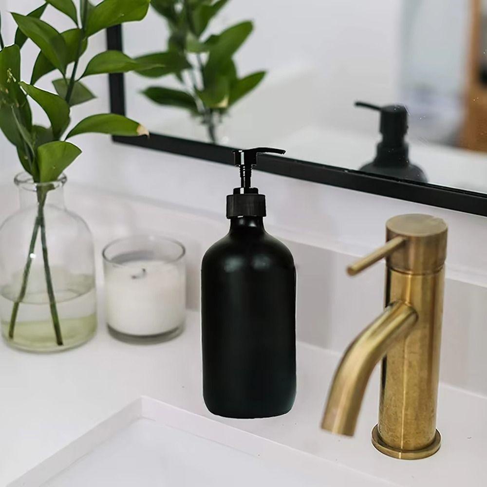 1Pcs 300/500ML Soap Dispenser Refillable Liquid Pump Bottle  for Bathroom Supplies Hotel