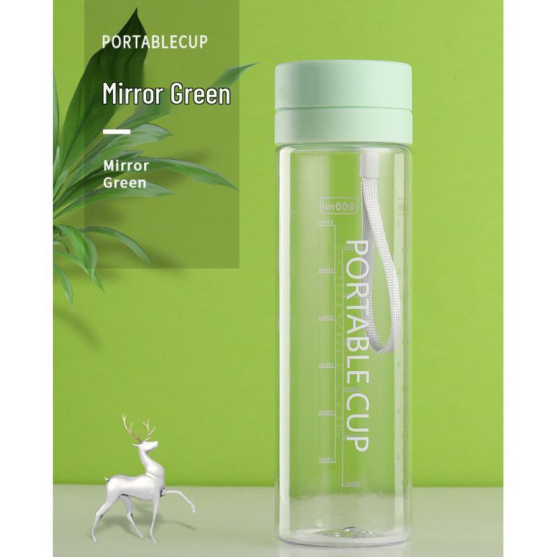Large Capacity Sports Water Bottle with Frosted Finish and Portable Handle - Ideal for Outdoor Use and as a Promotional Gift