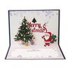 3D Pop-up Christmas Card with Custom Envelope and Hot Stamping