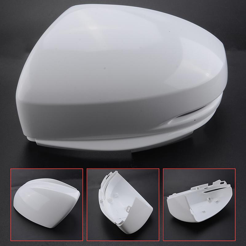Rearview Mirror Housing Side Mirror Cover With Signal Lamp Hole Fit For Honda Fit Jazz 2014 2015 2016 2017 2018 Car 