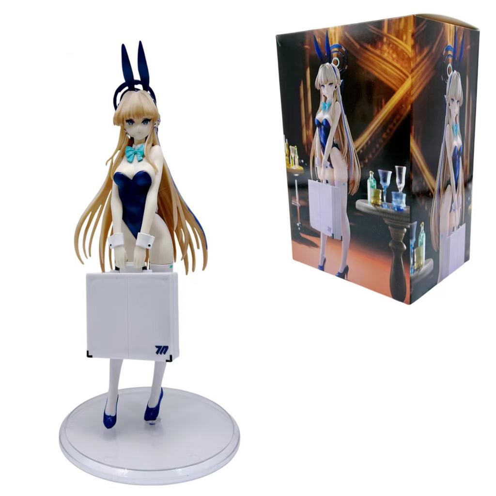 Blue Archive Asuma Toki Bunny Girl Anime Figure Customizable Model Statue Doll for Collection And Decoration