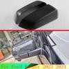 For Ford Ranger Everest  2024 Car Accessories Carbon Fiber Style Door Side Mirror Cover Trim Rear View Cap Overlay Molding