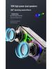 V8 Bluetooth Mini Speaker: Portable, Colorful LED, Heavy Bass, Desktop-Ready