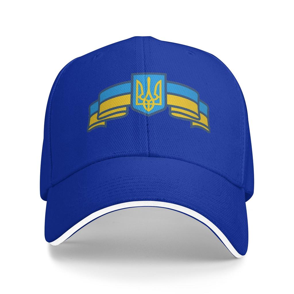 Unisex Ukraine Symbol Outdoor Hat Autumn Ukrainian Flag Adjustable Cap Casual Baseball Cap Hip Hop Sunscreen Hats