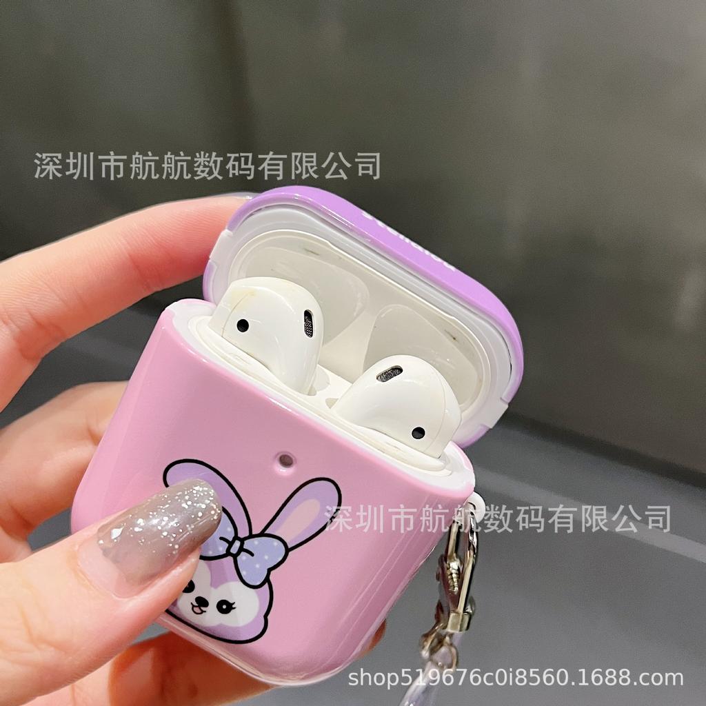 Girl star Dailu Dafi bear AirPods pro1 generation protective case Apple 1 generation 1 generation Bluetooth headset case niche