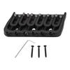Guitar Bridge 6 String Metal 10.8mm String Distance Delicate Guitar Bridge Black