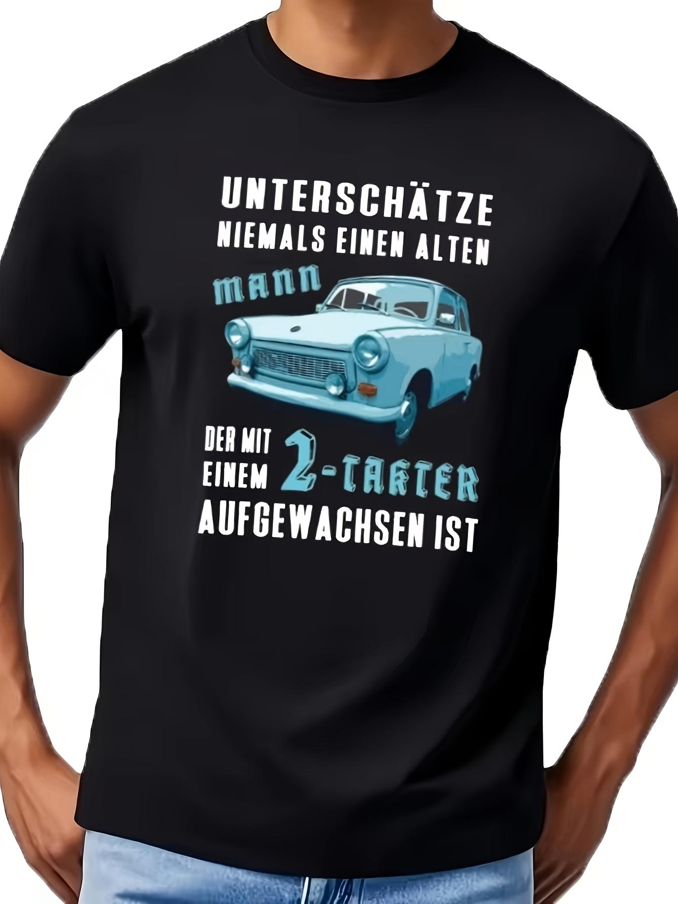 Long Sleeve T-Shirt y2k GDR Trabant Car Saying L