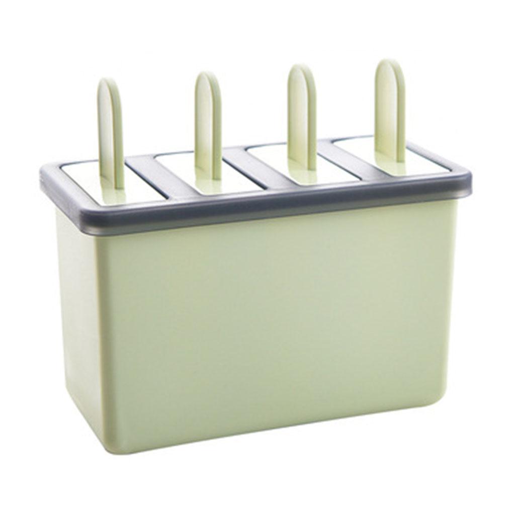 

Форма для мороженого из полипропилена, многоразовая, самодельная, съемная основа, домашний лед зелёный