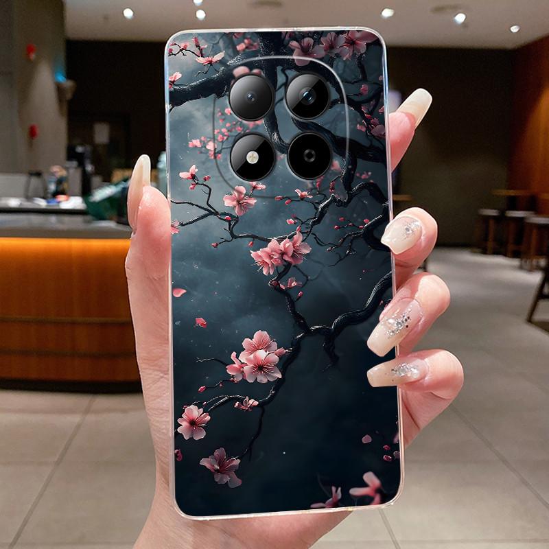 Phone Case For Xiaomi Redmi Note 15 Pro 4G Funda Capa Butterfly Bow Protective Casing Transparent Coque Soft Silicone TPU Cover