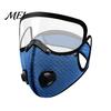 Safety Face Mask Cycling with Eye Shield, Breathing Valve, Lightweight Shield Protection Windproof Dust-proof Adjustable Goggle Protective All-weather