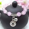 Red Agate Crystal Beaded Bracelet for Women - Handcrafted Couple Jewelry
