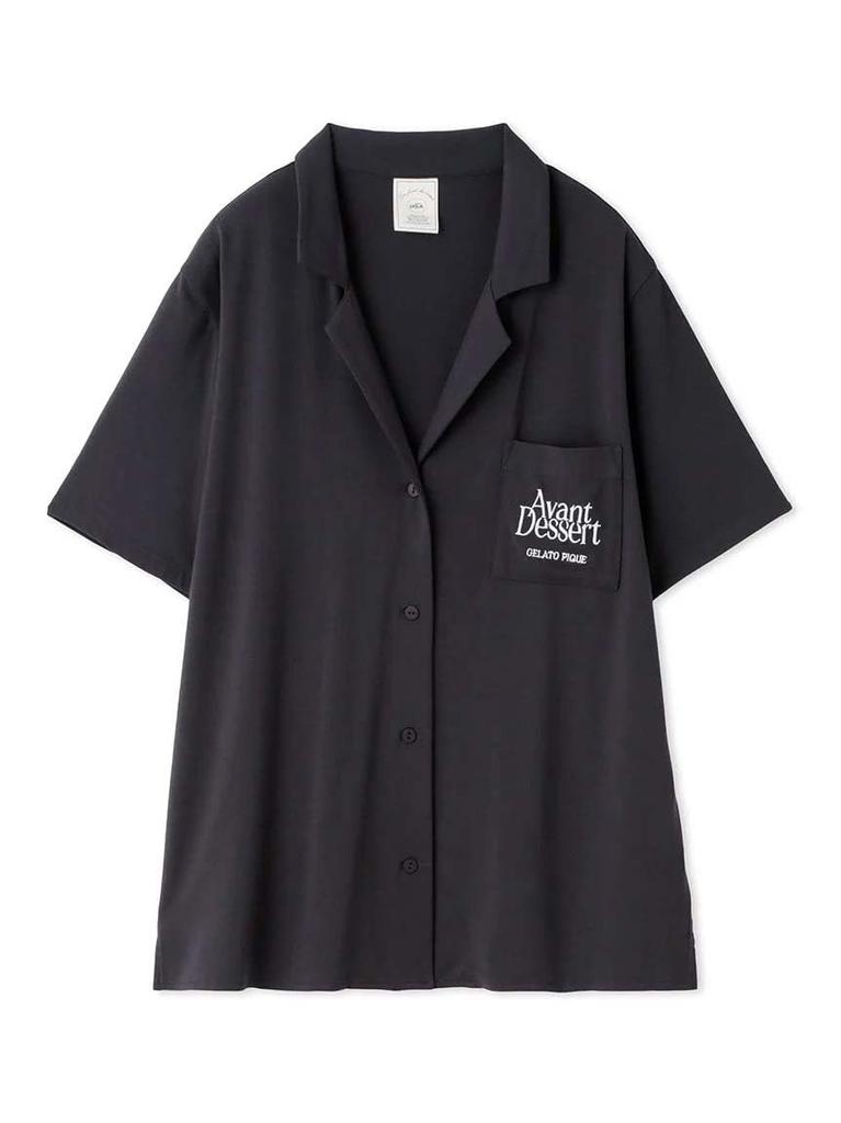 Gelato Pique Cool Rayon Logo Shirt PWCT242288 DGRY Women's