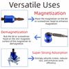 Aluminum Zinc Zinc Alloy Magnetizer Demagnetizer Magnetic Ring Drill Bit Set  Maintenance Tools
