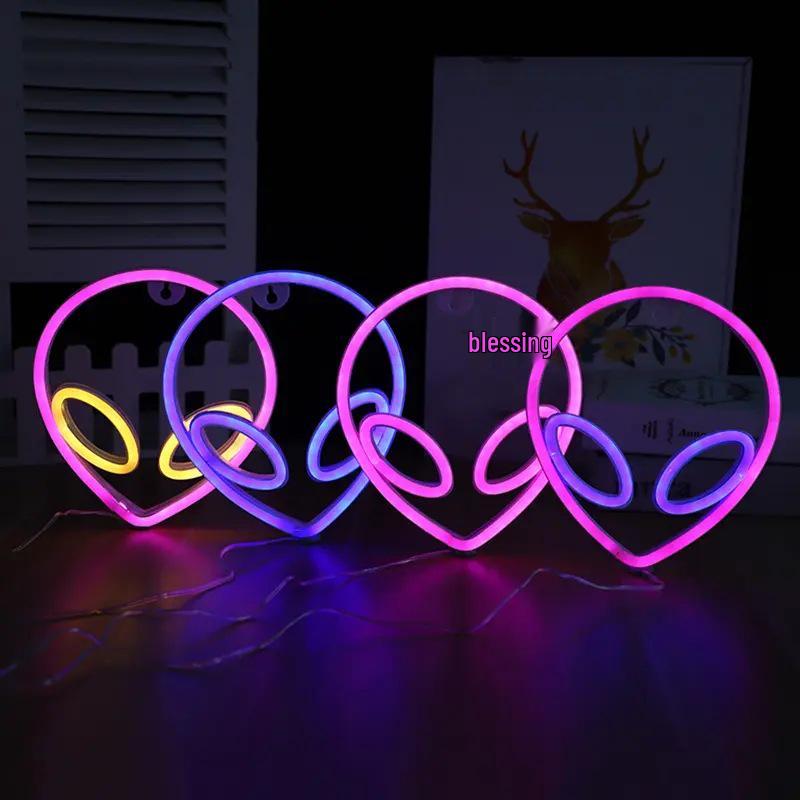 LED Neon Atmosphere Lights for E-sports Room & Broadcast Background Decor