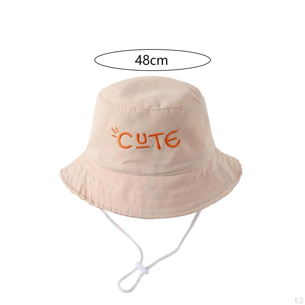 Children's Sun Hat Outdoor Travel Summer Double-sided Portable Casual
