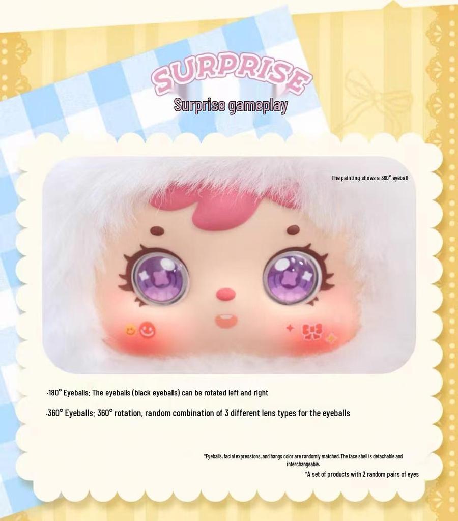 San Xiao Mao (Samuel) 100cm Plush Blind Box - Trendy Hand-Painted Figure Ornament Gift