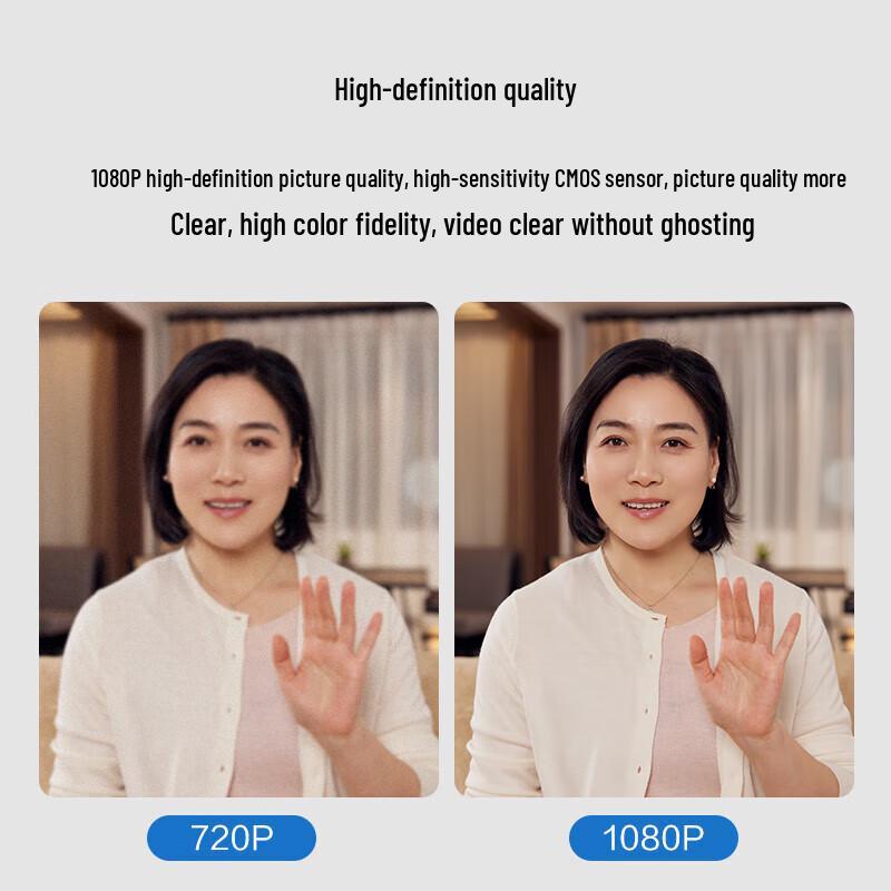 AONI C33 1080P HD USB Webcam with Microphone