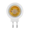 Wall Plug E27 Bulb Lamp Socket Mount Holder Adapter with   Control