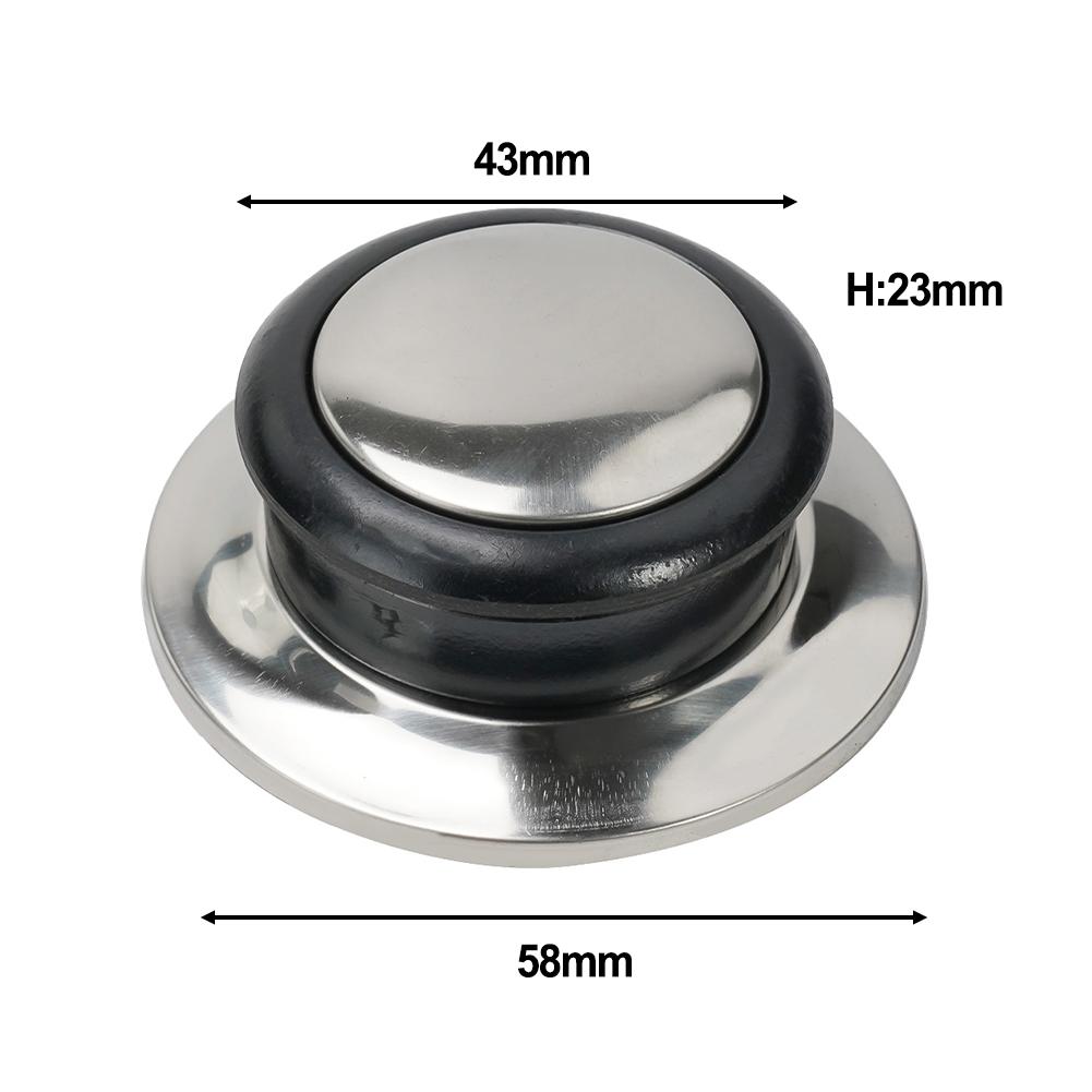For Glass Lid Pot Lid Knobs Cap Pan Cover Hand Grip Knobs