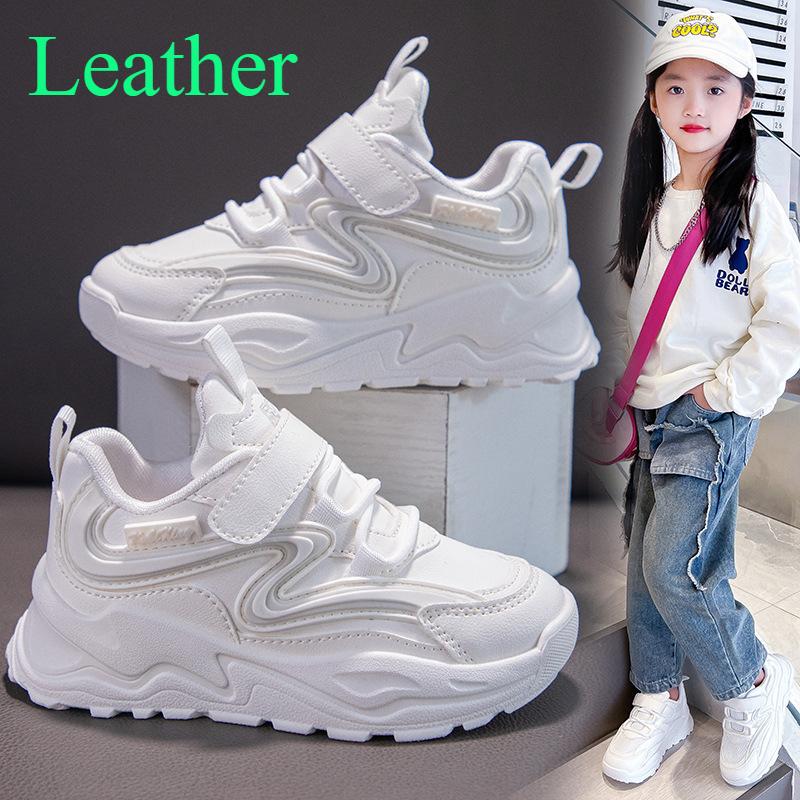Frühling und Herbst Neue Mädchen Sneaker Kinder Casual Sneakers Weiche Unterseite Rutschfeste Laufschuhe für kleine Mädchen