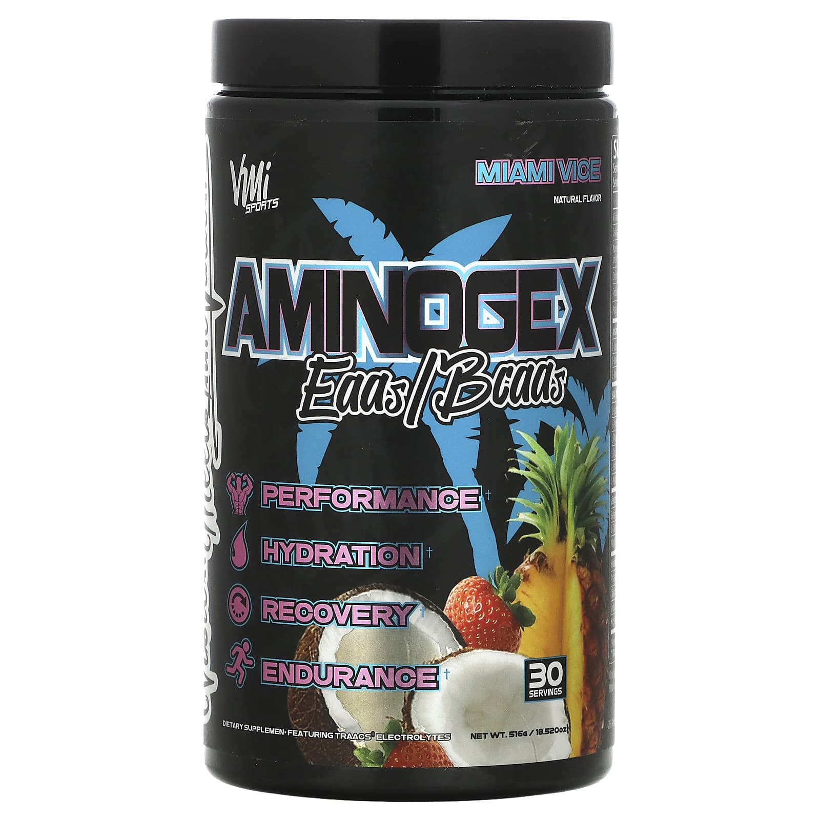 

Aminogex, Eaa/Bcaa, Miami Vice, 516G(18.52Oz)