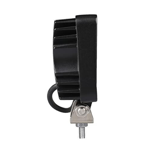 Small LED work light, 27W, square, wide angle type, bright LED work light, diameter 90mm, light truck bed light, fog lamp, car backlight, snow bl