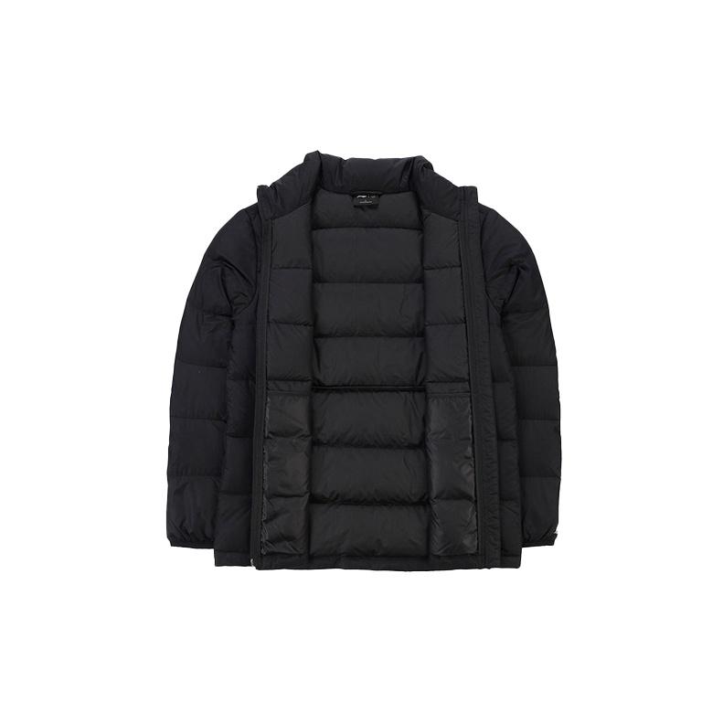 Li Ning Wade Series Sports Warm Down Jacket Men Jackets Black AYMP073-1