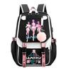 Large Capacity Schoolbag with Shoulder Strap; Student Three-piece Pencil Case Set